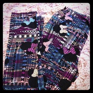 Disney Minnie lularoe leggings os